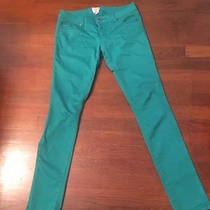 Green pants